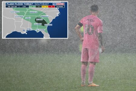 Tropical storms trigger flash flood threat across Southeast as heavy rains bring drought relief