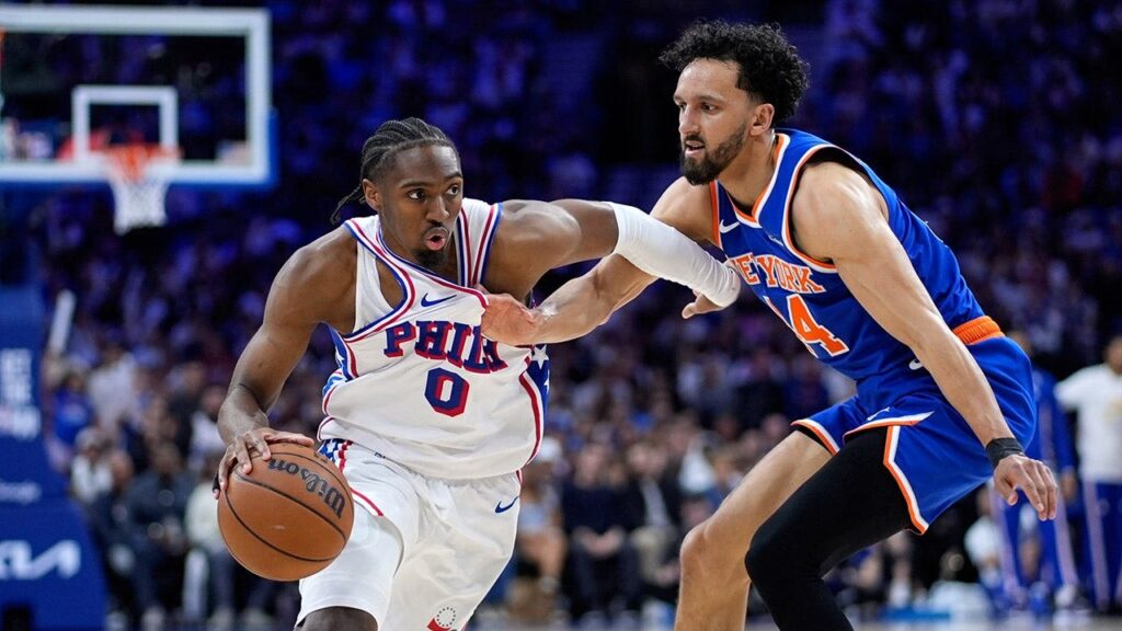76ers' Tyrese Maxey disappointed with fan turnout for home playoff games vs Knicks
