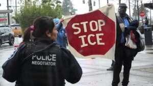 'Spokane 3' protesters convicted on federal conspiracy charges for blocking ICE transfer in Washington