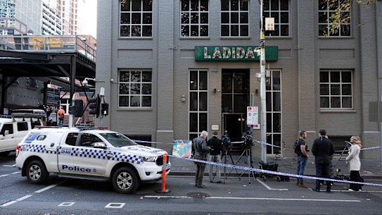 La Di Da nightclub in the CBD.