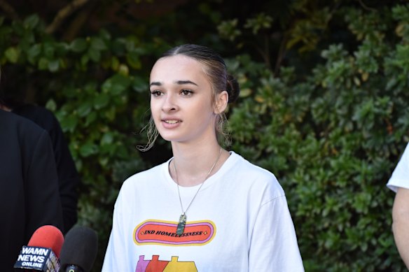 Youth Homelessness Advisory Council advocate Caitlan.