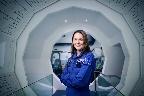 Australian astronaut Katherine Bennell-Pegg.