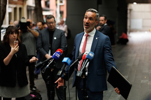 Alex Ryvchin said children were deeply affected by antisemitism.