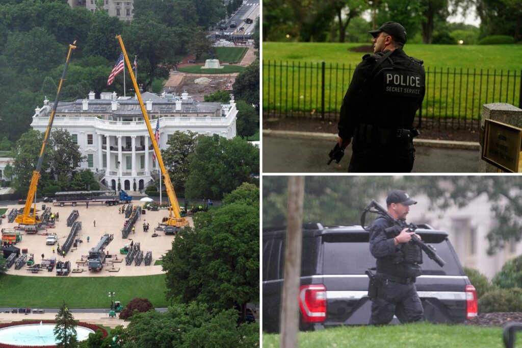 White House on lockdown after dozens of shots fired