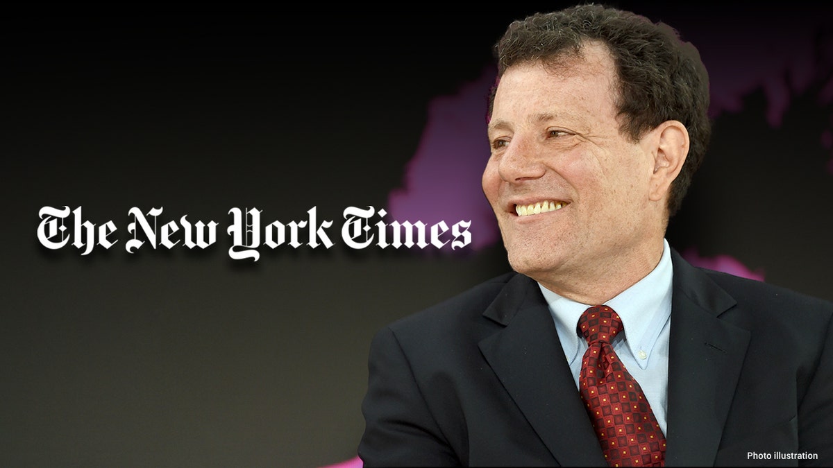 Nicholas Kristof speaking at an event