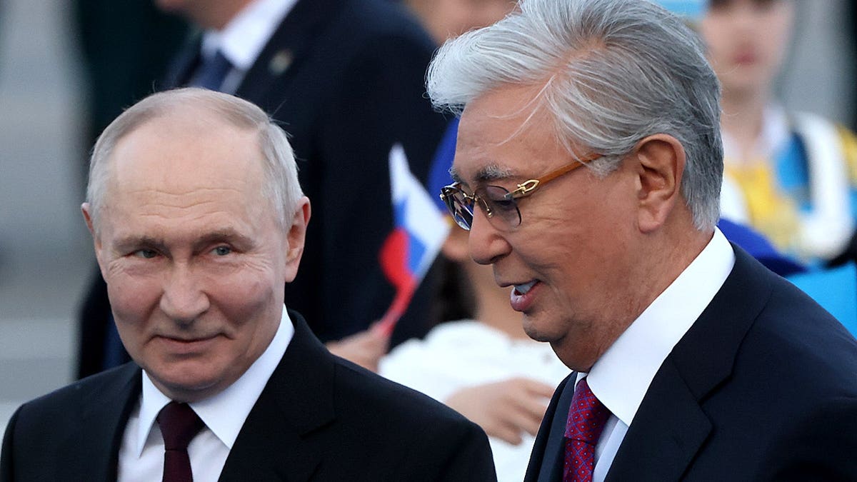 President Putin -President Kassym-Jomart Tokayev
