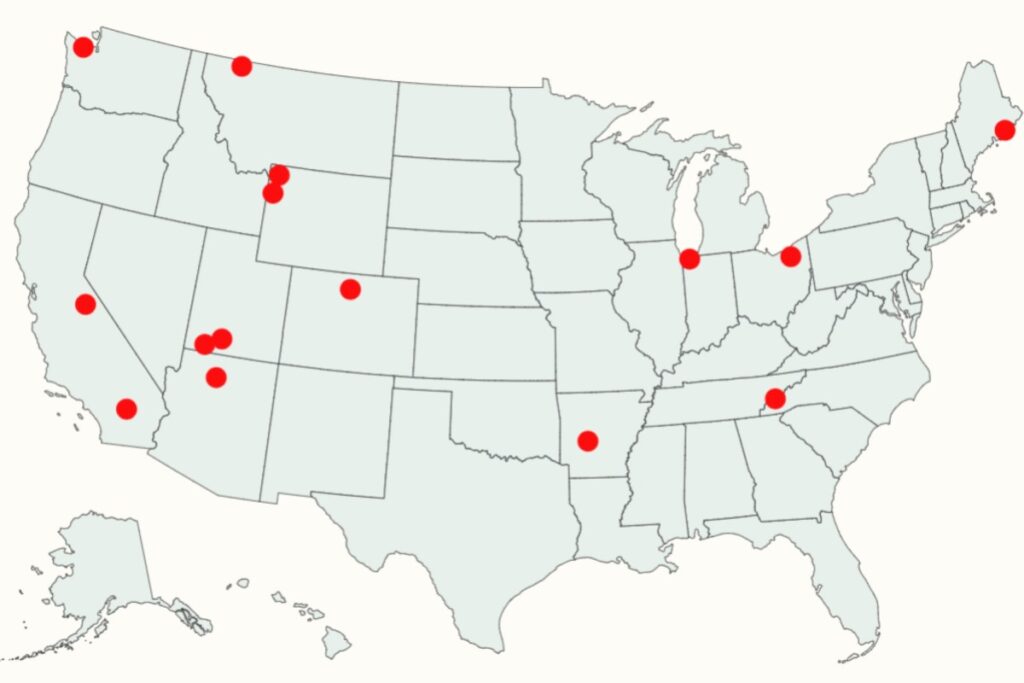 Map Reveals Most and Least Expensive National Parks This Summer