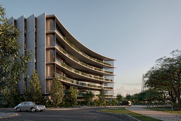Heirloom, the Molti development in Kangaroo Point. 