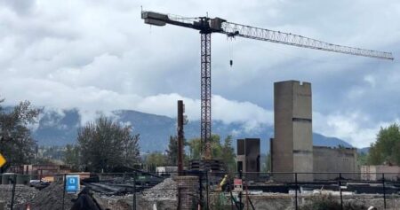 Penticton residents displaced due to safety risk from compromised crane following fire
