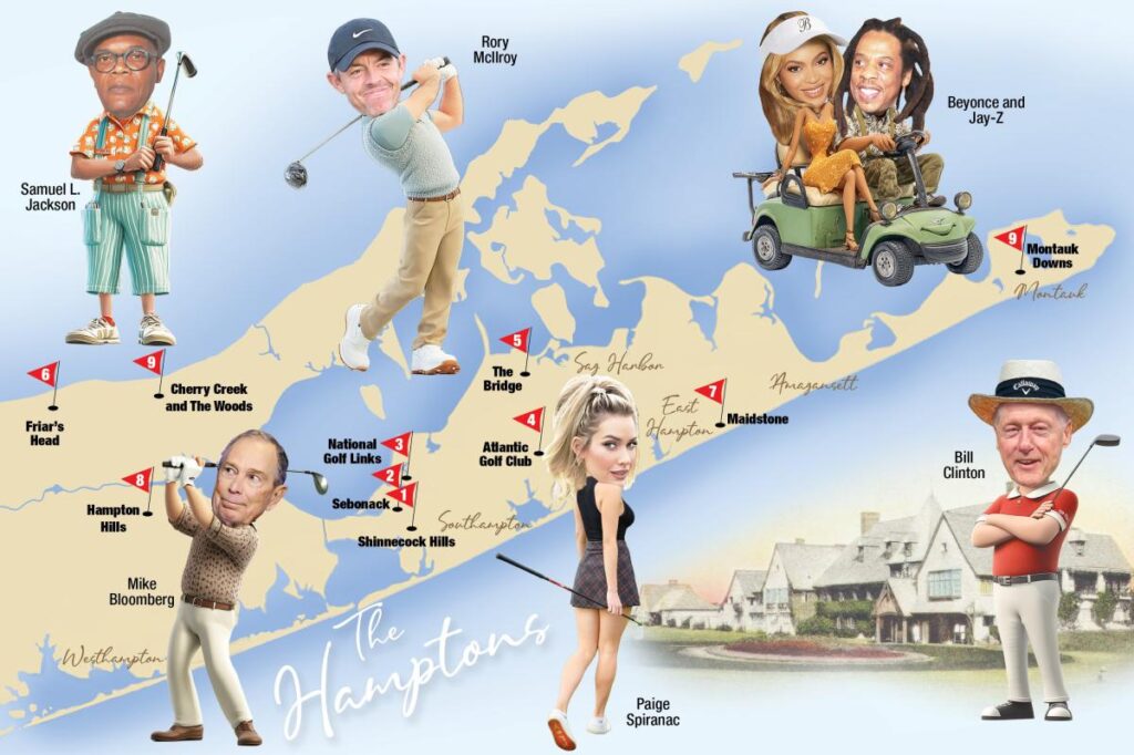 Our guide to the most elite golf courses out East ahead of the US Open