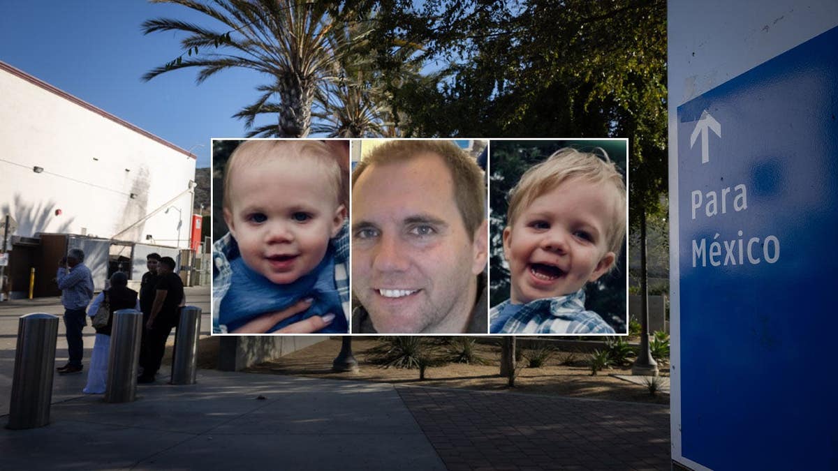 Pictured is Dane Stephen Richman, 46, with his 1-year-old Will Richman and 10-month-old Wesley Richman. He is being sought by Utah authorities.
