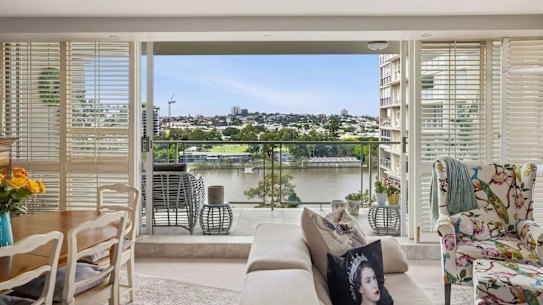 The apartment at 59/24 Dunmore Terrace in Auchenflower sold at auction at the weekend for $1.44 million.