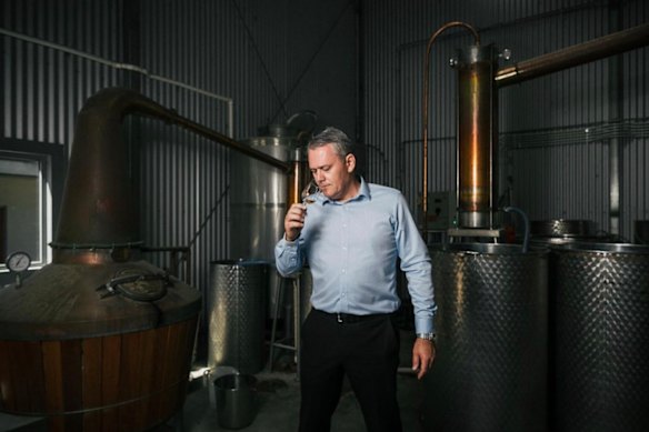 Cameron Syme, distiller at Great Southern Distilling Company and Limeburners, said most of the bottles he and other distillers used were of a higher grade than the standard-issue wine and beer bottles.