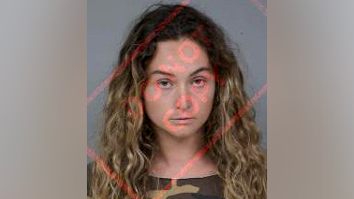 Booking photo of TikTok influencer Gabriela Gonzalez following her arrest in California on conspiracy and attempted murder charges