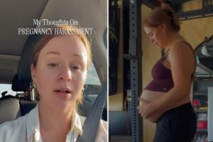 Pregnant woman coins new phrase to describe the ‘rude’ commentary she’s received as a mother-to-be