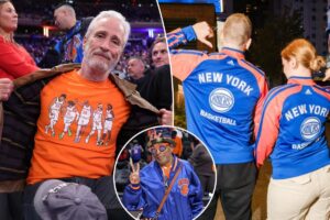 Best dressed Knicks! Die-hard fans bring stylish heat to playoff games against Cavaliers