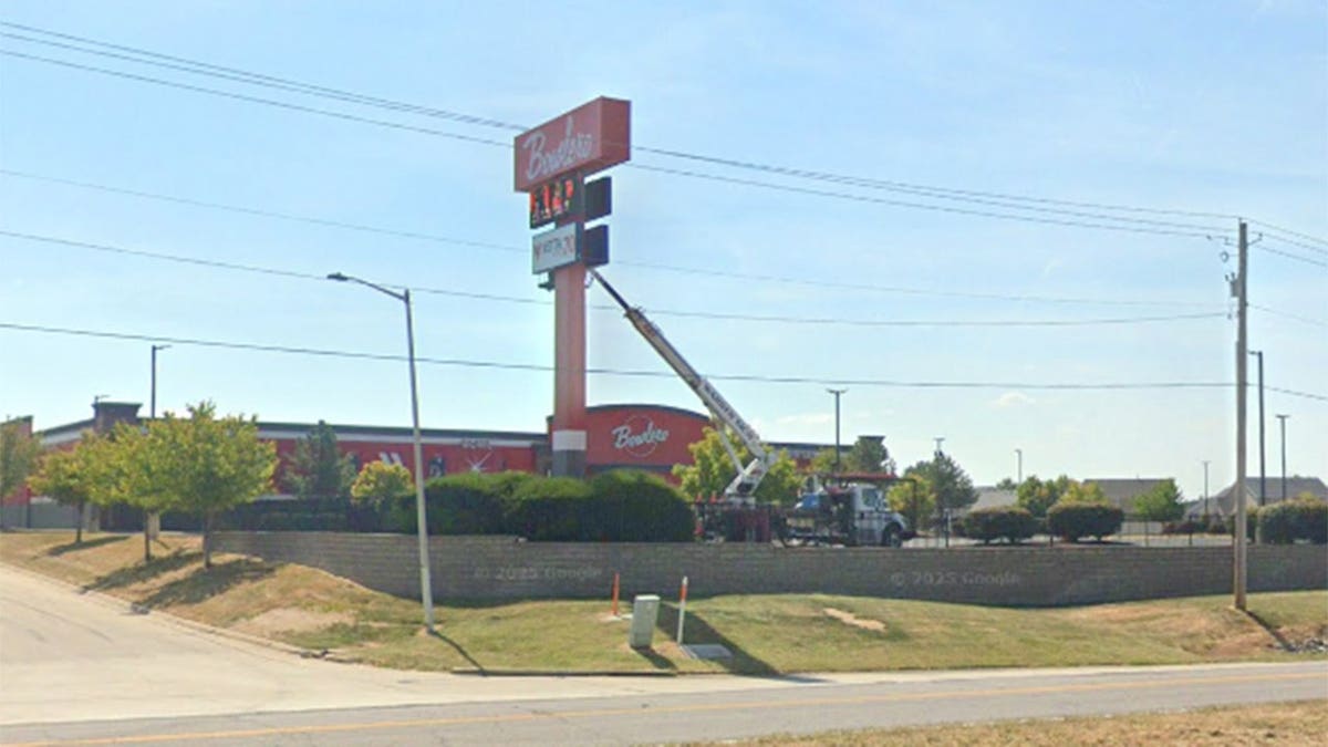 A bowling alley in St. Peters, Missouri