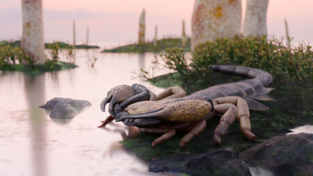 The world’s largest scorpion lived 415 million years ago