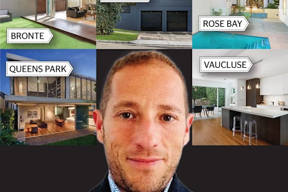 The many luxury homes of serial renter Kim Sarkin.