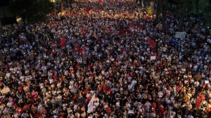 Thousands protest demanding Albania's PM Rama resigns