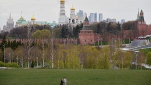 Moscow oil refinery ablaze after retaliatory Ukrainian drone strike