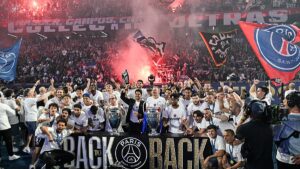 Crowning of PSG: an evening of celebrations at the Parc des Princes