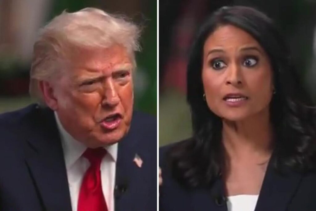 NBC reporter’s six-word claim about California elections that sparked Trump storming off