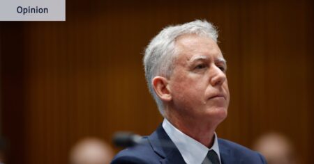 Media adviser David Luff works the phones amid KPMG spill
