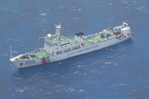 China Sends Muscular Coast Guard To Mark Territory