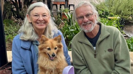 Keith and Di Blessing were airlifted to Gold Coast Hospital after their home was allegedly stormed by an intruder.