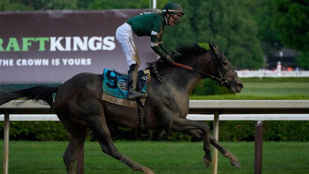 Golden Tempo, 2026 Kentucky Derby winner, takes home 158th Belmont Stakes