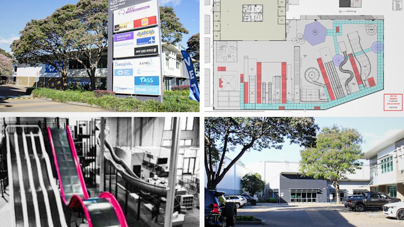‘Slide Planet’ planned for Brisbane with giant slides, air courts, laser tag and go karting