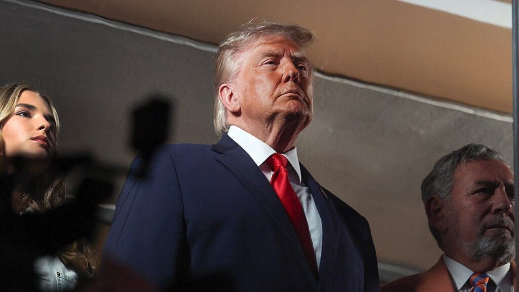 Trump questions no-call after Victor Wembanyama sends Jalen Brunson to floor in Game 3