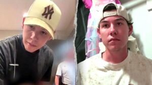 Man fired by firm after viral video shows him scolding dad for taking young daughters into women's restroom