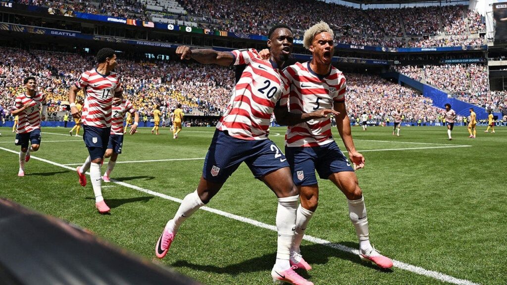 USMNT takes early lead over Australia after second straight match featuring an own goal