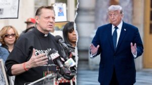 Chicago priest tells Trump to 'shut up' and restore gun violence prevention funding after deadly weekend