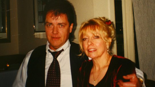 Terence Hodson and his wife Christine in 2000. They were murdered in their Kew home in May 2004.