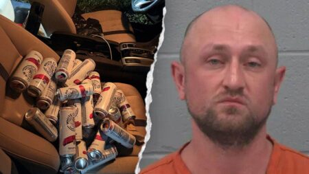 Florida man arrested for DUI after troopers allegedly find 34 open alcohol containers in vehicle