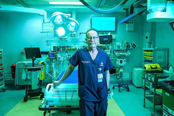 Professor Mark Fitzgerald, head of trauma services at The Alfred.