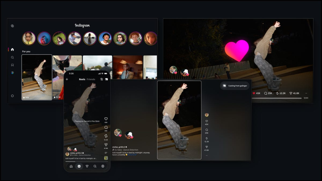 Instagram Is Coming to a Big Screen Near You: Your Samsung TV