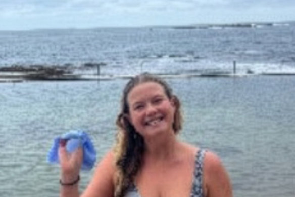 Leah Stewart was swimming about 30 metres from shore at Coogee when a great white shark attacked her.