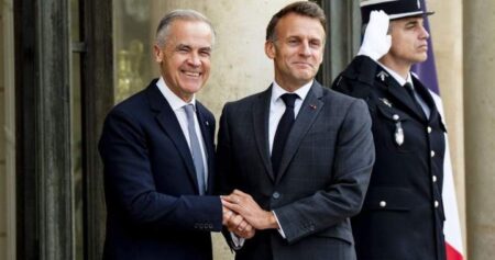 Canada and France to deepen intelligence exchanges, Carney says in Paris
