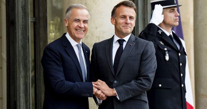 Canada and France to deepen intelligence exchanges, Carney says in Paris