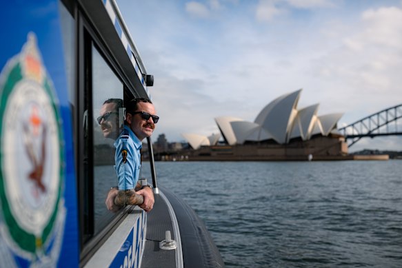 Constable Jayden Stevens on Water Police 41.