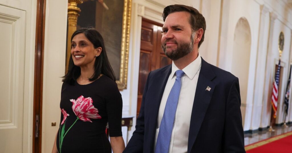 Usha Vance Details Reason ‘Therapy’ Didn’t Work for Her Husband Vice President JD Vance