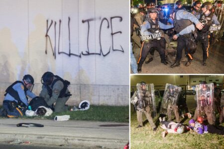 At least 20 protesters arrested at ICE detention center Delaney Hall as DHS vows ‘ZERO tolerance for rioters’