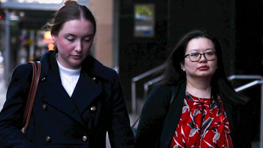 Dr Stacy Oon (right) admitted that she knew using her personal email to get the questions to a job interview was wrong.