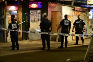 Two men fatally shot outside NYC subway station