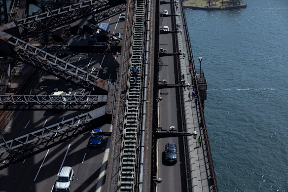 A two-way toll on the Sydney Harbour Bridge and Harbour Tunnel is due to start from as early as 2028.