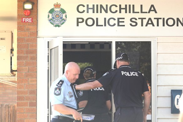 The invoice for $100 million was sent to the Chinchilla police station,